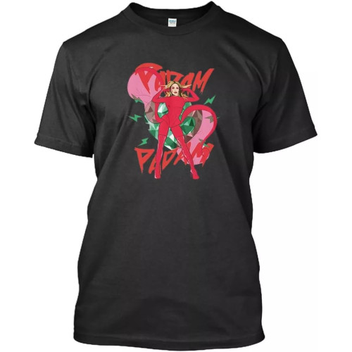 Best New RED Chiffon Padam Padam Classic Premium T-Shirt Black