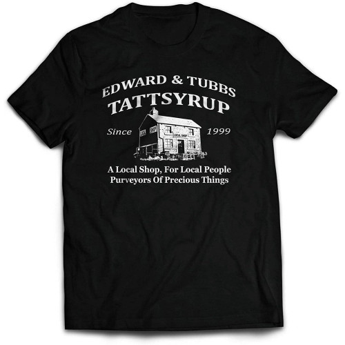 League of Gentlemen T Shirt Funny Tubs & Edward Tattsyrup Local Shop