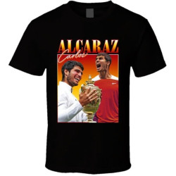 Carlos Alcaraz 90s Style T Shirt Carlos Alcaraz 90s Style T Shirt