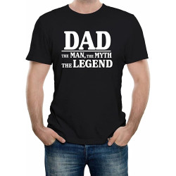 Mens Dad The Man The Myth The Legend Fathers Day T-Shirt Gift Birthday Family