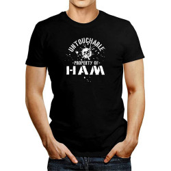 Untouchable Property of Ham Skull Mens T-Shirt Untouchable Property of Ham Skull Mens T-Shirt