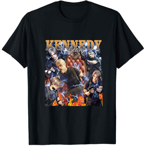 Leon Fan Unisex Kennedy Lover Cotton Shirt Leon Fan Unisex Kennedy Lover Cotton Shirt