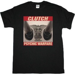 Clutch Psychic Warfare Men T-Shirt Stoner Alternative Metal Monster Magnet Tee Clutch Psychic Warfare Men T-Shirt Stoner Alternative Metal Monster Magnet Tee