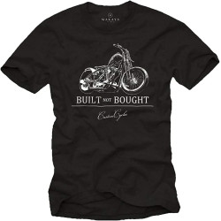 Motorcycle Accessoires Built Not Bought Mens T-Shirt
