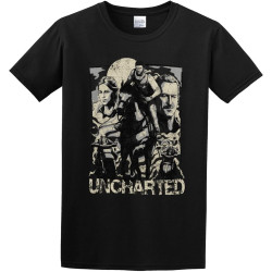 Uncharted Cover Page Tee Shirt Mens Top Tee Uncharted Cover Page Tee Shirt Mens Top Tee