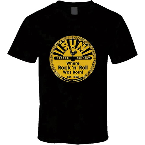 Sun Record T Shirt Mens Tee Fan Gift Sun Record T Shirt Mens Tee Fan Gift