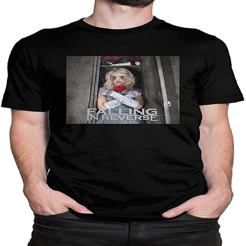 FAL-Ling in Rev-Erse The Drug Men's T-Shirt Round Neck Fashion Short Sleeve T-Shirt FAL-Ling in Rev-Erse The Drug Men's T-Shirt Round Neck Fashion Short Sleeve T-Shirt