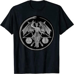 Men's Lilith Female Devil Gothic Pagan Samael Witchcraft Occult T-Shirt Men's Lilith Female Devil Gothic Pagan Samael Witchcraft Occult T-Shirt