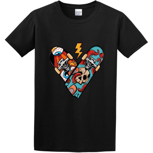 Men's Love Hate Skate T-Shirt Men's Love Hate Skate T-Shirt