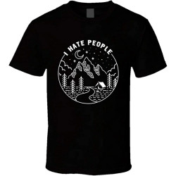 Men's I Hate People Funny Camping T Shirt Campfire Shirt Camping T Shirt Hiking Tee Men's I Hate People Funny Camping T Shirt Campfire Shirt Camping T Shirt Hiking Tee