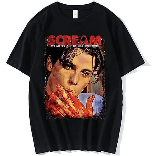 Cool Scream Movie Scream Horror Billy Loomis Halloween Movie T-Shirt Cool Scream Movie Scream Horror Billy Loomis Halloween Movie T-Shirt