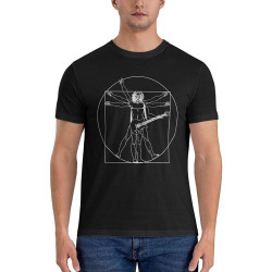 Vitruvian Man - Electric Guitar(White Version) Playing D-Chord Essential T-Shirt Custom t Shirt Mens Clothes Vitruvian Man - Electric Guitar(White Version) Playing D-Chord Essential T-Shirt Custom t Shirt Mens Clothes