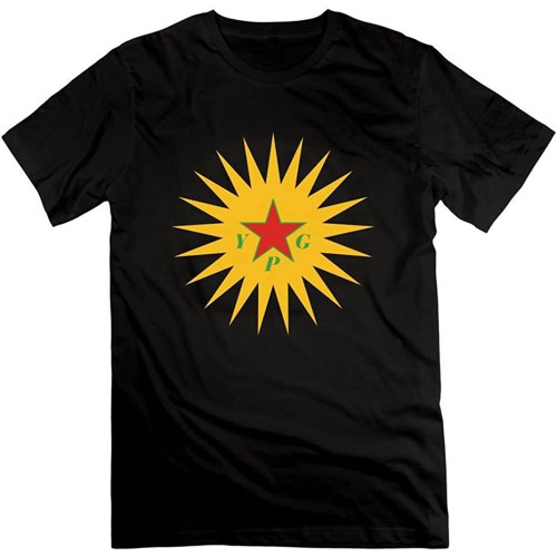 Men Kurdistan Flags Gray Customizable Hot Unofficial Shirts Shirts