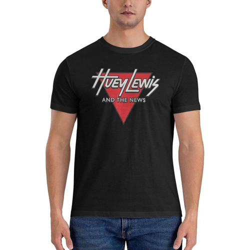 Huey Lewis & The News T-Shirt Mens Workout Shirts Man Clothes