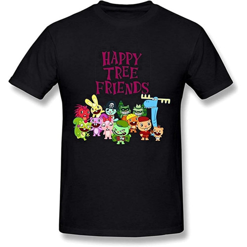 Men's Happy Tree Friends Poster T Shirt Men's Happy Tree Friends Poster T Shirt