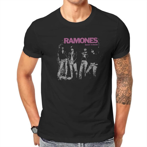 Vintage Ramone Rock Band T-Shirts Men Crew Neck Cotton T Shirts Punk Music Short Sleeve Tees Gift Idea Tops Vintage Ramone Rock Band T-Shirts Men Crew Neck Cotton T Shirts Punk Music Short Sleeve Tees Gift Idea Tops