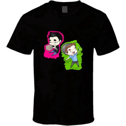 Jack Septic and Markiplier Cartoon Concept Mens T Shirt