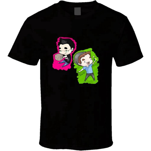Jack Septic and Markiplier Cartoon Concept Mens T Shirt Jack Septic and Markiplier Cartoon Concept Mens T Shirt