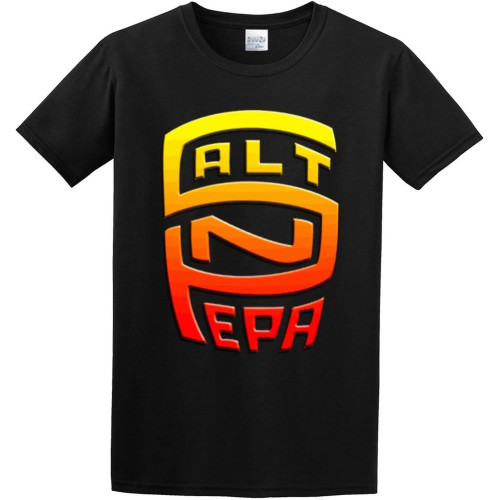 Salt N Pepa Logo Mens T-Shirt Graphic Unisex Tee Shirt Black Salt N Pepa Logo Mens T-Shirt Graphic Unisex Tee Shirt Black