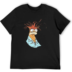 Pepe The King Prawn. T-Shirt Short Sleeve Short Sleeve Tee Funny T Shirt Mens T Shirt Black Pepe The King Prawn. T-Shirt Short Sleeve Short Sleeve Tee Funny T Shirt Mens T Shirt Black