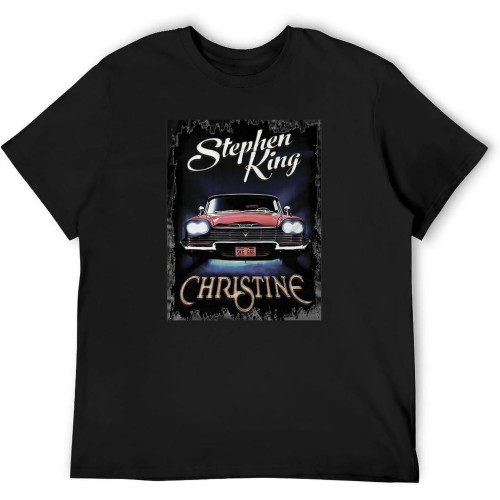 Stephen King Christine Poster Top Sweatshirt Short Sleeve Black Stephen King Christine Poster Top Sweatshirt Short Sleeve Black