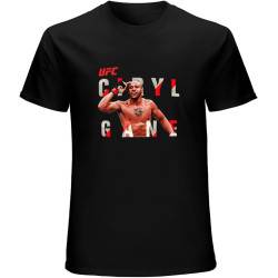 Ciryl Gane Top Sweatshirt Short Sleeve Black Ciryl Gane Top Sweatshirt Short Sleeve Black