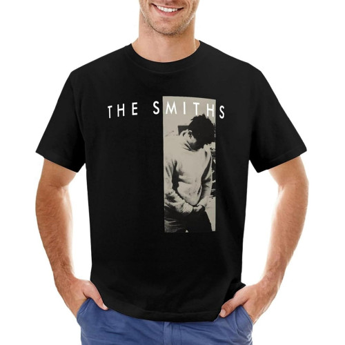 How Soon is Now T-Shirt Plus t Shirts Graphic t Shirt Summer Tops t Shirts for Men CottonTop Sweatshirt Short Sleeve Black