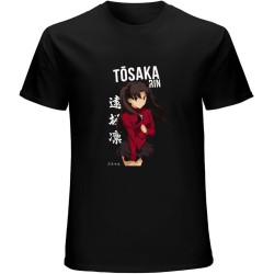 Rin Tohsaka Men's Cotton T-Shirt Unisex Men TeesTop Sweatshirt Short Sleeve Black Rin Tohsaka Men's Cotton T-Shirt Unisex Men TeesTop Sweatshirt Short Sleeve Black