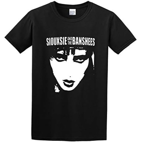 Siouxsie and The Banshees Face O Neck Men T-Shirt T-Shirt Graphic Unisex Tee Shirt