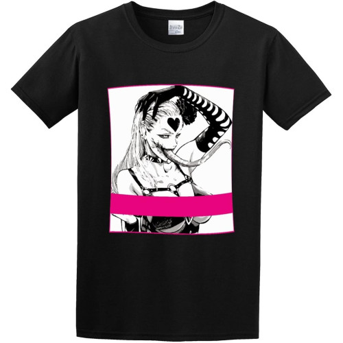 DripTop Sweatshirt Short Sleeve Graphic Unisex Tee Black