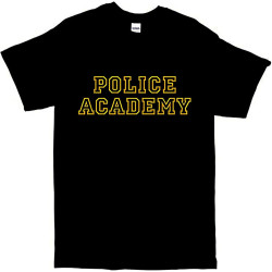 Police Academy Inspired T-Shirt - Retro Film Movie Tee Shirts t Shirts Mentop Sweatshirt Short Sleeve Black Police Academy Inspired T-Shirt - Retro Film Movie Tee Shirts t Shirts Mentop Sweatshirt Short Sleeve Black