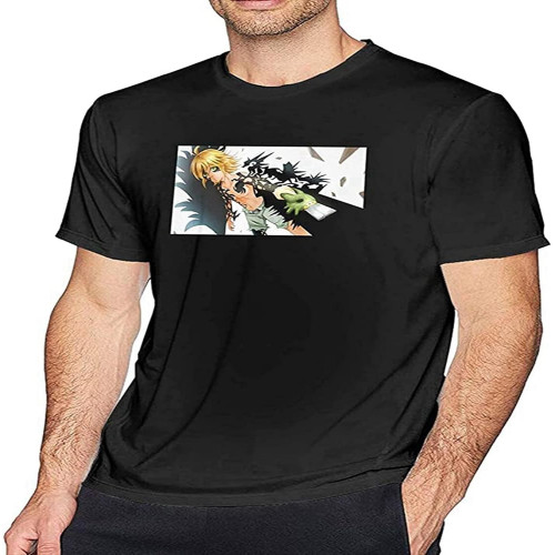 The Seven Deadly Sins Summer Slim Short Sleeve Retro Fashion 3D Printed T-ShirtTop Sweatshirt Short Sleeve Black The Seven Deadly Sins Summer Slim Short Sleeve Retro Fashion 3D Printed T-ShirtTop Sweatshirt Short Sleeve Black