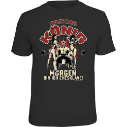 Heute Noch König Morgen Bin Ich Ehesklave T-Shirt Mens Tees UnisexTop Sweatshirt Short Sleeve Black Heute Noch König Morgen Bin Ich Ehesklave T-Shirt Mens Tees UnisexTop Sweatshirt Short Sleeve Black