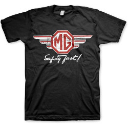 .G. Wings Men's T-ShirtTop Sweatshirt Short Sleeve Black