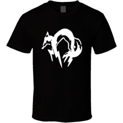 Metal Gear Solid Kojima T-Shirt Graphic Top Printed Tee Shirt for Mens Black Metal Gear Solid Kojima T-Shirt Graphic Top Printed Tee Shirt for Mens Black