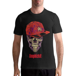 Limp Bizkit T Shirts Men's Tops Short Sleeved Round Neck Cotton Shirt Limp Bizkit T Shirts Men's Tops Short Sleeved Round Neck Cotton Shirt