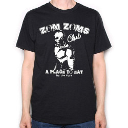Gary Numan T Shirt Zom Zoms A Place to Eat 80'S Synth Pop Analogue Black Gary Numan T Shirt Zom Zoms A Place to Eat 80'S Synth Pop Analogue Black