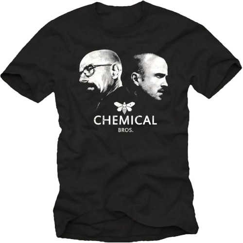 Men's T-Shirt Heisenberg & Pinkman - Chemical BROS Men's T-Shirt Heisenberg & Pinkman - Chemical BROS