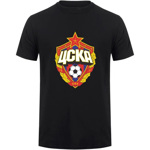 Moscow CSKA T Shirt Man Short Sleeve Cotton T-Shirts Tops Moscow CSKA T Shirt Man Short Sleeve Cotton T-Shirts Tops