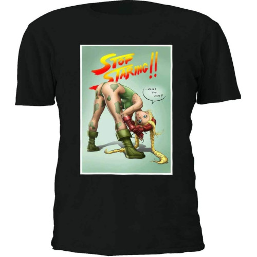 Killer Bee Street Fighter Stop Staring Men T-Shirt Killer Bee Street Fighter Stop Staring Men T-Shirt