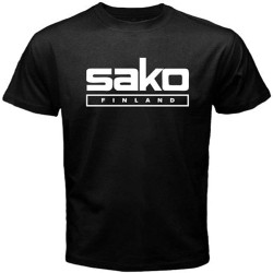 Sako Finland Logo Shotgun Rifle Hunting Trap Skeet Men's Graphic T Shirt Sako Finland Logo Shotgun Rifle Hunting Trap Skeet Men's Graphic T Shirt