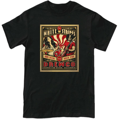 The Stripes Rock Alternative Men's T-Shirt Cotton Tee