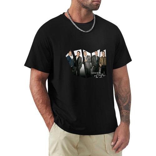 Men New Kids On The Block T-Shirt Black