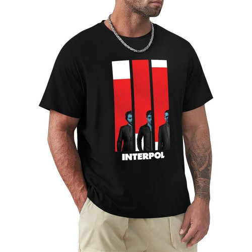 Interpol Band T-Shirt Quick Drying t-Shirt Customized t Shirts Graphics t Shirt Summer Clothes t Shirts for Men Pack Interpol Band T-Shirt Quick Drying t-Shirt Customized t Shirts Graphics t Shirt Summer Clothes t Shirts for Men Pack