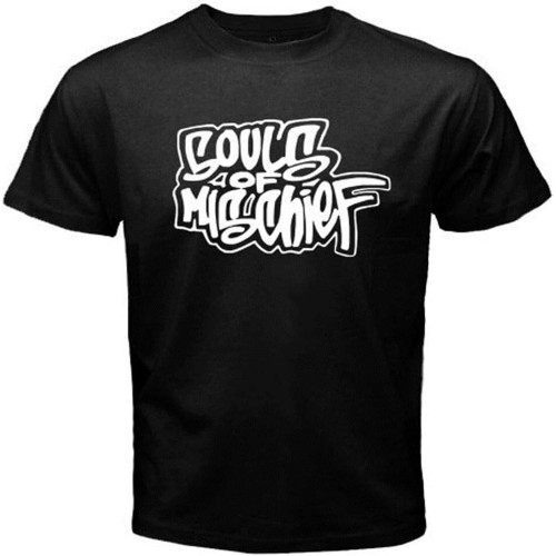 Souls of Mischief Hieroglyphics Men's Black T-Shirt Souls of Mischief Hieroglyphics Men's Black T-Shirt