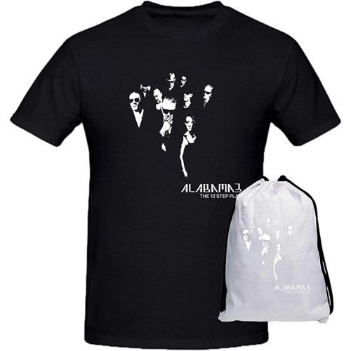 Alabama 3 The 12 Step Plan Mens Funny T Shirts O Neck Alabama 3 The 12 Step Plan Mens Funny T Shirts O Neck