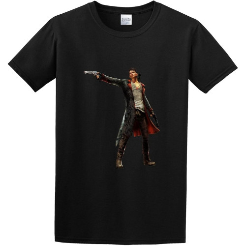 Men's Round Neck T-Shirt Olgacowper Devil May Cryarge Cool and Breathable Men's Round Neck T-Shirt Olgacowper Devil May Cryarge Cool and Breathable