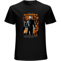 Halloween v14 T-Shirt Movie Poster John Carpenter Men's Black Halloween v14 T-Shirt Movie Poster John Carpenter Men's Black