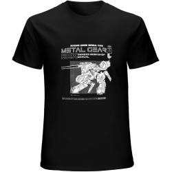 Metal Gear Solid Rex Owners Workshop Manual Men's T-Shirt Black Metal Gear Solid Rex Owners Workshop Manual Men's T-Shirt Black