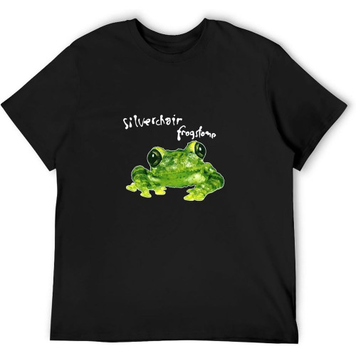 Men's Cotton Shirt Silverchair Frogstomp Men's T Shirt Pure Cotton is More Hygroscopic Men's Cotton Shirt Silverchair Frogstomp Men's T Shirt Pure Cotton is More Hygroscopic